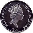 Cook Islands - 50 dolarów 1990 - Simon Bolivar