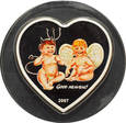 Palau 5 $ 2007 - Angel and Devil - Good Heavens - Srebro