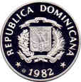 Dominikana - 10 pesos 1982 - Międzynarodowy rok dziecka