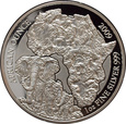 Rwanda - 50 francs 2009 - słonie /proof
