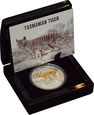 Tuvalu - 1 dollar 2011 - Tygrys Tsamański - Tasmanian Tiger