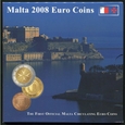 Malta - zestaw monet euro - 2008 - blister