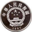 Chiny - 5 yuan 1987 - Poeta Li Bai