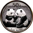 Chiny - 50 yuan 2009 - Panda 5 oz Ag 999