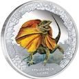 Tuvalu - 1 dollar 2013 - Frilled Neck Lizard - 1 oz Ag 999