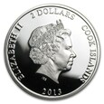 Cook Islands - 2 dolary 2013 - Wałęsak brazylijski
