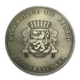 Congo - 2.000 franków 2014 - Puchacz ( Bubo Bubo )