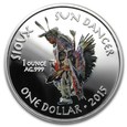 Oglala Sioux - 1 dolar 2015 - Sioux - Sun Dancer