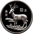 Chiny - 10 yuan 1994 - Jeleń