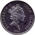 Cook Islands - 50 dolarów 1991 - Peter Minuits