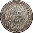 Francja - 50 centimes 1871 K