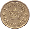 Dania - 1 krone 1926 HCN,GJ
