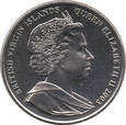 British Virgin Islands - 1 dolar 2003 - złoty jubileusz koronacji