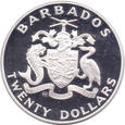 Barbados - 20 dolarów 1988 - Olimpiada Letnia