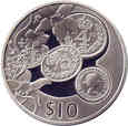 East Caribbean States - 10 dolarów 2003 - Waluta narodowa