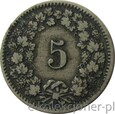 5 RAPPEN 1876 - STAN 3 - SZWAJCARIA6