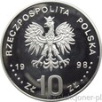 10 ZŁOTYCH 1998 - ZYGMUNT III WAZA POPIERSIE - MENNICZA