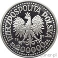 200000 ZŁOTYCH 1993 - KAZIMIERZ JAGIELLOŃCZYK POPIERSIE -MENNICZA