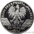 20 ZŁOTYCH 2009 - JASZCZURKA ZIELONA - MENNICZA