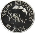 5000 FORINT 2004 WĘGRY - BOKS - STAL (L) - ZL149