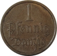 1 FENIG 1937 - WOLNE MIASTO GDAŃSK - STAN (2) -SP444