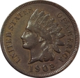 1 CENT 1902 - GŁOWA INDIANINA - STAN (2+) - USA274