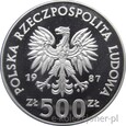 500 ZŁOTYCH 1987 - MISTRZOSTWA EUROPY 1988 - PIŁKARZ - MENNICZA