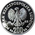 200 ZŁOTYCH 1982 HISZPANIA - MENNICZA