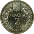 2 HRYWNY 2003 - UKRAINA - ŻUBR - JF36