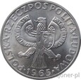 P099 - 10 ZŁOTYCH 1965 - SIEDEMSET LAT WARSZAWY - MENNICZA