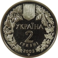 2 HRYWNY 2005 - UKRAINA - ŚLEPIEC PIASKOWY - JF34
