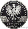  20 ZŁOTYCH 1998 - ROPUCHA PASKÓWKA - MENNICZA 