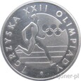 100 ZŁOTYCH 1980 - XXII OLIMPIADA MOSKWA - MENNICZA