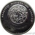 10 ZŁ 2014 - BRAKTEAT MIESZKA III STAREGO - MENNICZA