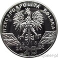 20 ZŁOTYCH 2013 - ZWIERZĘTA ŚWIATA - ŻUBR - MENNICZA