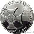 20 ZŁOTYCH 2008 - ODZYSKANIE NIEPODLEGŁOŚCI - MENNICZA 