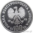 100 ZŁOTYCH 1979 - OCHRONA ŚRODOWISKA - RYŚ - MENNICZA