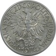 5 ZŁOTYCH 1974 - RYBAK - STAN (2+) - K2228