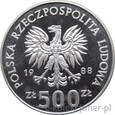 500 ZŁOTYCH 1988 - KRÓLOWA JADWIGA - MENNICZA