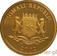 50 SZYLINGÓW 2002 - SOMALIA - ZŁOTO FARAONÓW - STAN L