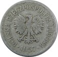 1 ZŁOTY 1957 - POLSKA - STAN (3-) - K2405