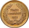 100 KURUSH 1923/52 TURCJA - STAN (1-) - NR1