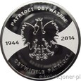 20 ZŁ 2014 - PATRIOCI 1944 - OBYWATELE 2014 - MENNICZA