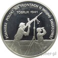 100.000 ZŁOTYCH 1991 - ŻOŁNIERZ POLSKI - TOBRUK - MENNICZA