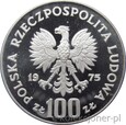 100 ZŁOTYCH 1975 - ZAMEK KRÓLEWSKI W WARSZAWIE - MENNICZA