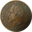 10 CENTIMES 1865 A - STAN (2) - FRANCJA 2