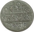 10 FENIGÓW 1923 - WOLNE MIASTO GDAŃSK - STAN (2) -SP395