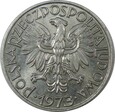 5 ZŁOTYCH 1973 - RYBAK - POLSKA - STAN (1-) - K1984