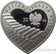 10 ZŁOTYCH 2012 - WOŚP - SERCE - MENNICZA