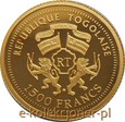 1500 FRANKÓW 2007 TOGOLAISE - ATLAS  - STAN L
